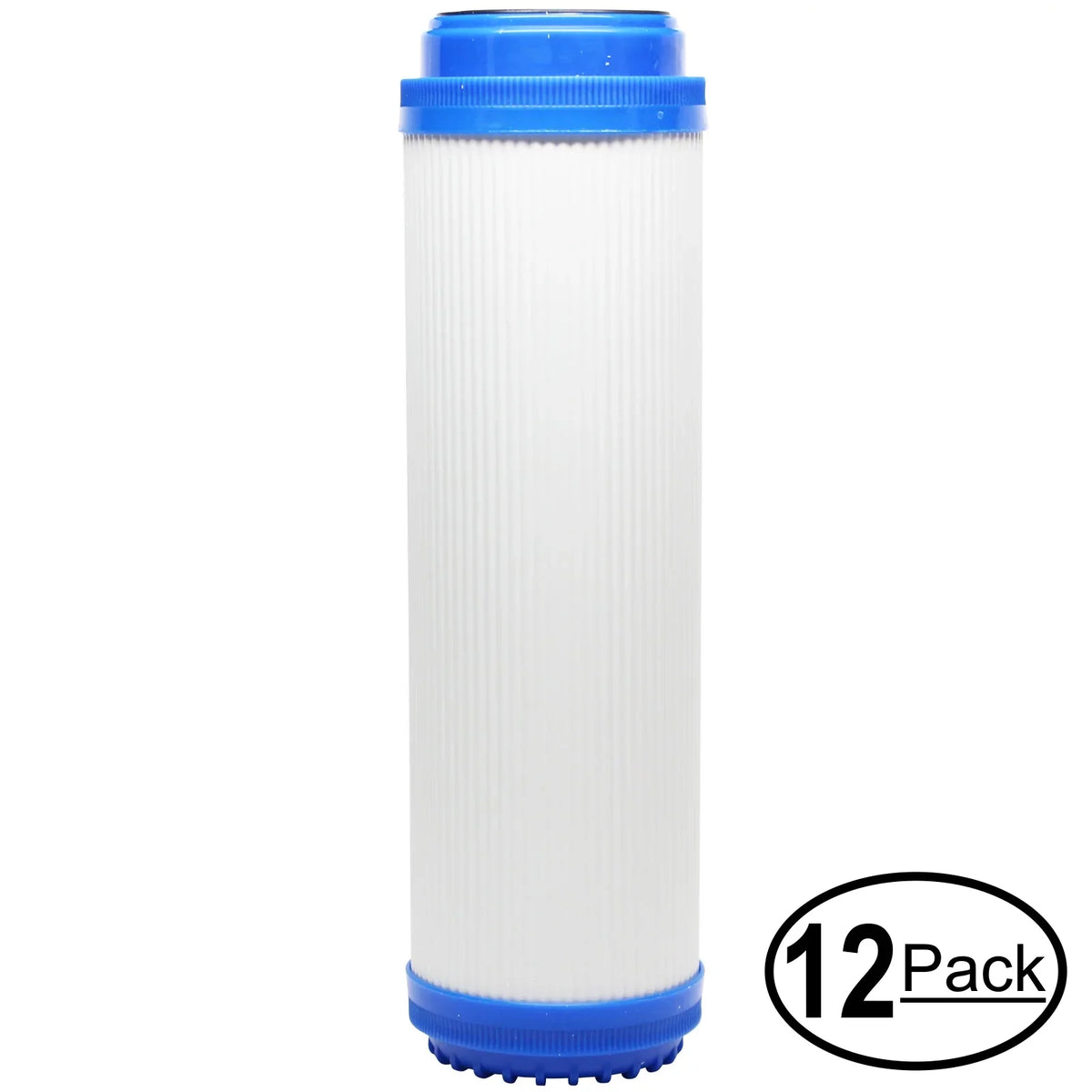 12-Pack Replacement for 3M Aqua-Pure AP2610SS Granular Activated Carbon Filter - Universal 10-inch Cartridge for 3M Aqua-Pure Whole House moisture System - Denali Pure Brand