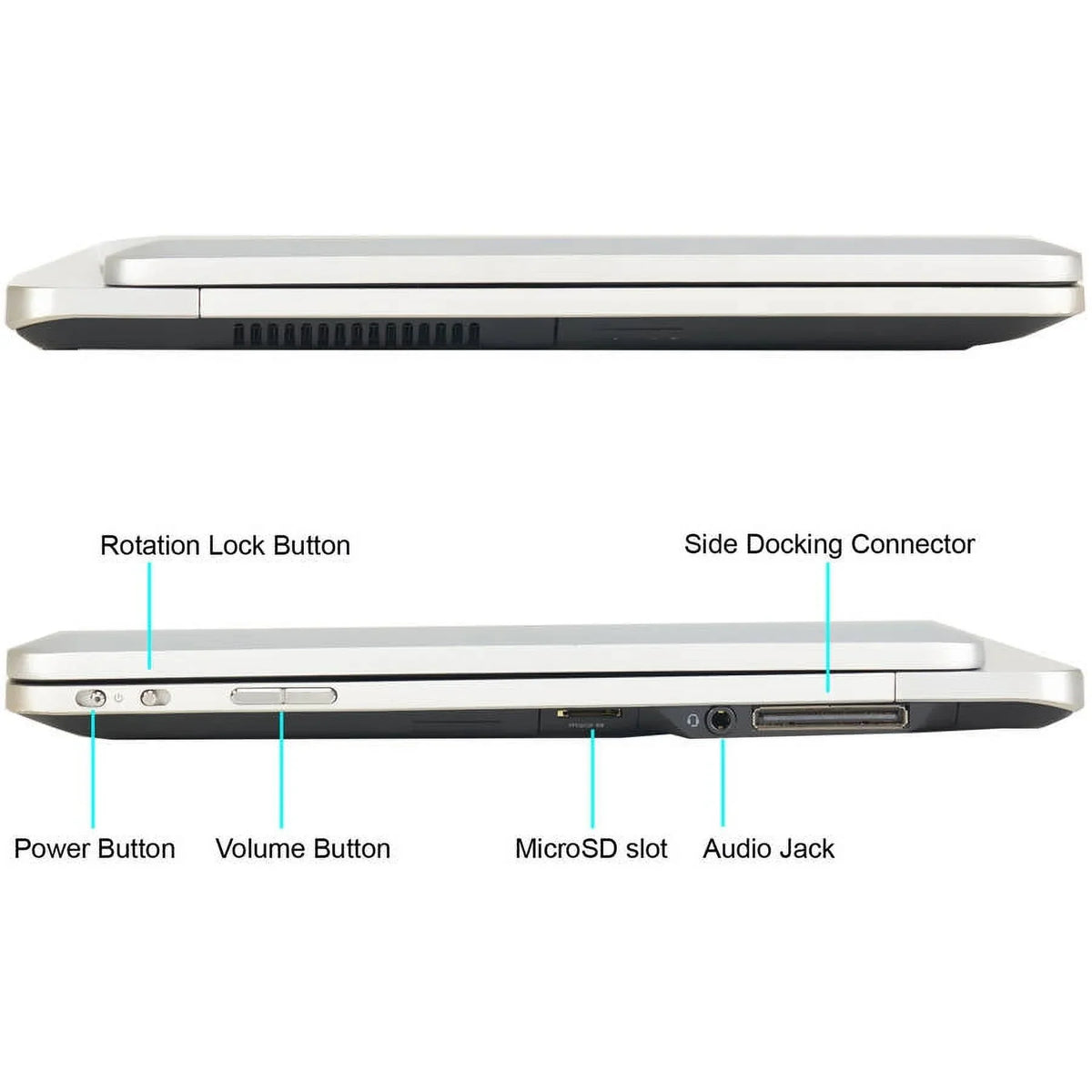 Used  810 G1 11.6" Laptop, Touchscreen, Windows 10 Pro,  Core i5-3437U Processor, 8GB RAM Memory, 128GB Solid State Drive