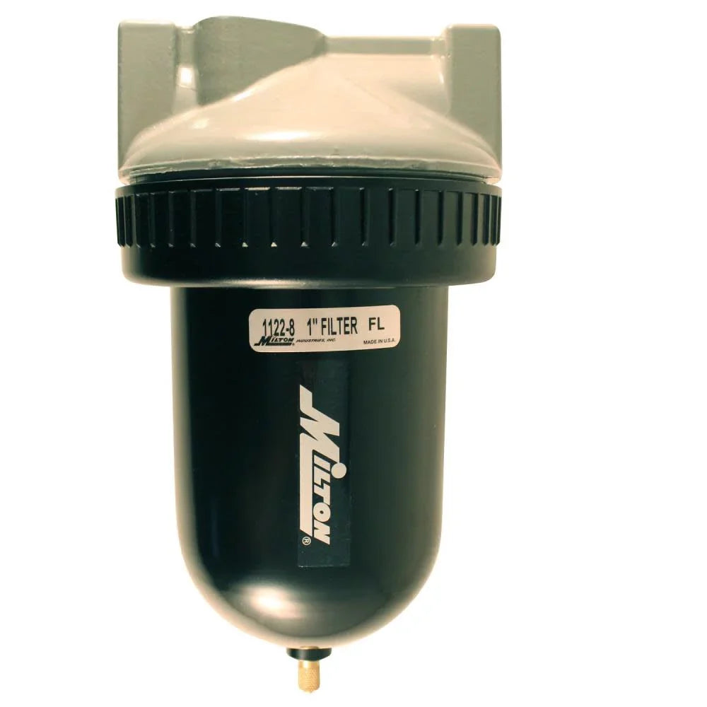 Milton 1" NPT Compressed Air Overnight Moisture liquid Filter Trap