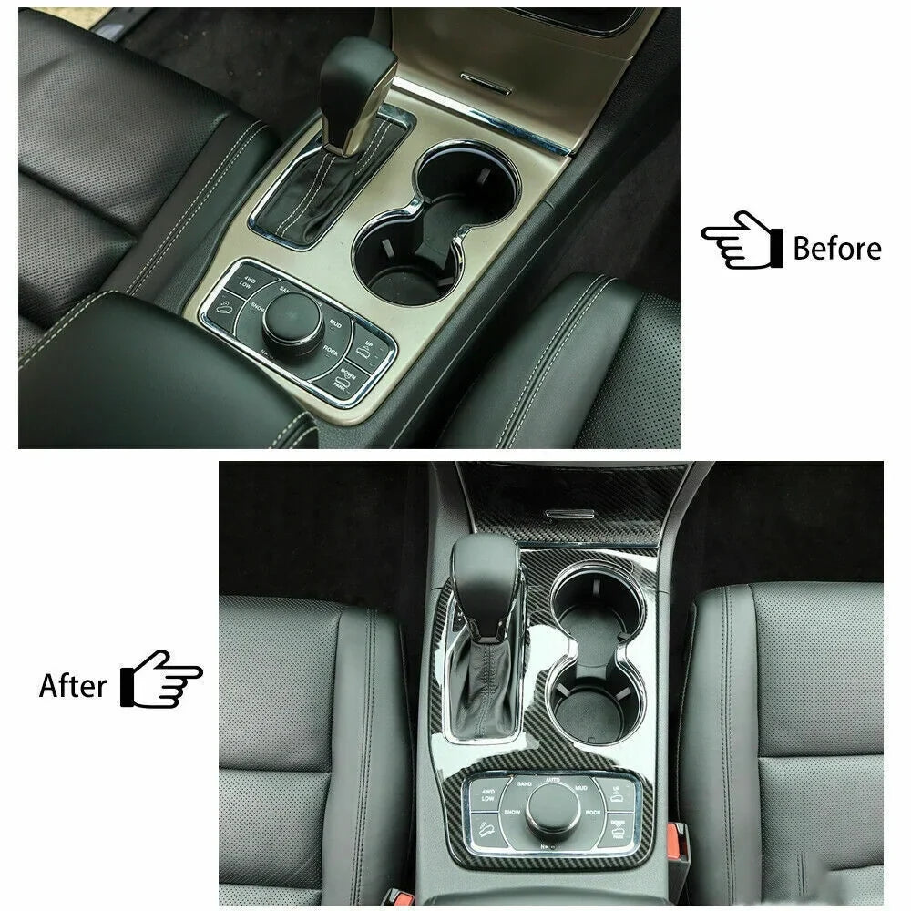 Teledu Gear Shift & Cup Holder Center Console shield Trim