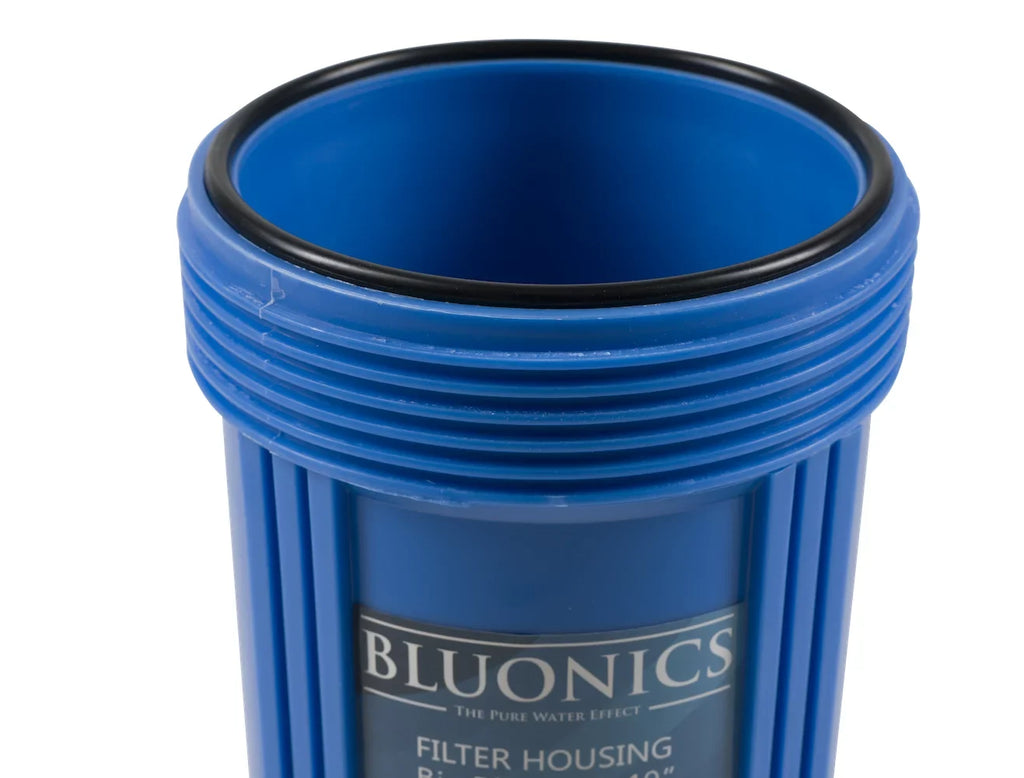 Bluonics 4.5"x20" Whole House liquid Filter Replacement Solid Blue Canister-Cap not included
