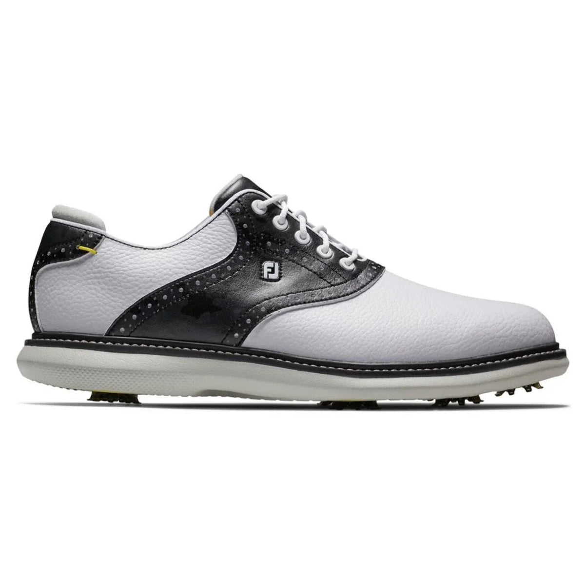 FootJoy Men's Traditions Golf Shoes 57903 - White/Gray - 11.5 - Wide