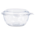 Dart Tamper-immune, Tamper-Evident Bowls with Dome Lid, 12 oz, 5.5" Diameter x 2.6"h, Clear, Plastic, 240/Carton