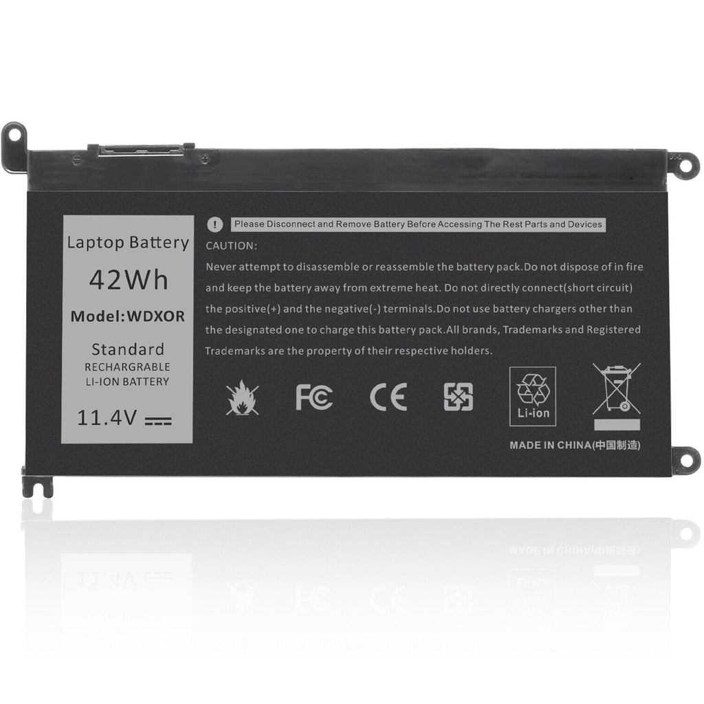 42Wh For  Inspiron 15-5567 5568 14-7460 P58F T2JX4 Battery WDXOR WDX0R