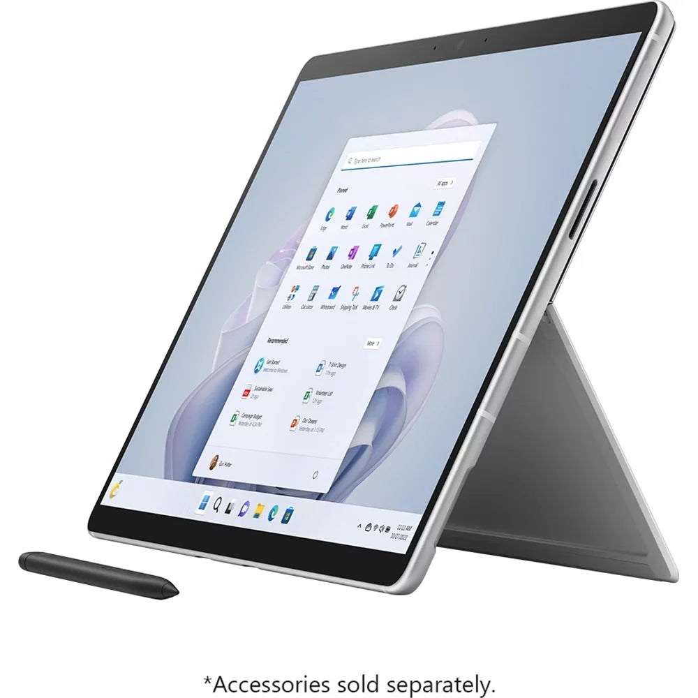 Surface Pro 9 (2022), 13" 2-in-1 Tablet/Laptop, 5G Connectivity, Thin and Lightweight, Faster SQ3 Processor for Multi-Tasking, 8GB RAM, 128GB Storage with Windows 11, Platinum - (Open Box)