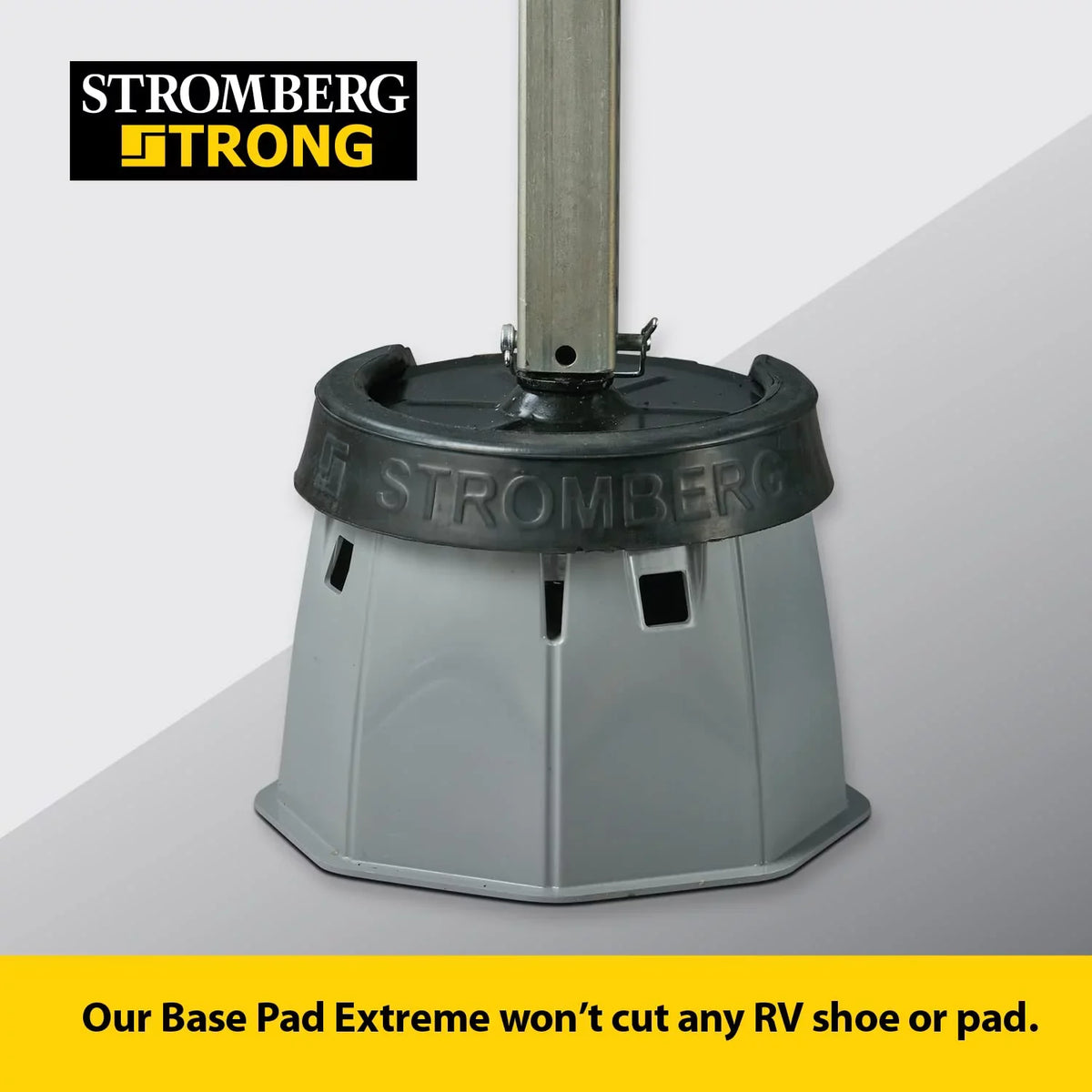 Stromberg Carlson Base Pad Extreme - 7" Block, 6000 lb Max Capacity - Camper Accessories for Travel Trailers, RV Accessories, Jack Stands, Trailer Jack, Trailer Jack Block, RV Jack Pads (6 Pack)