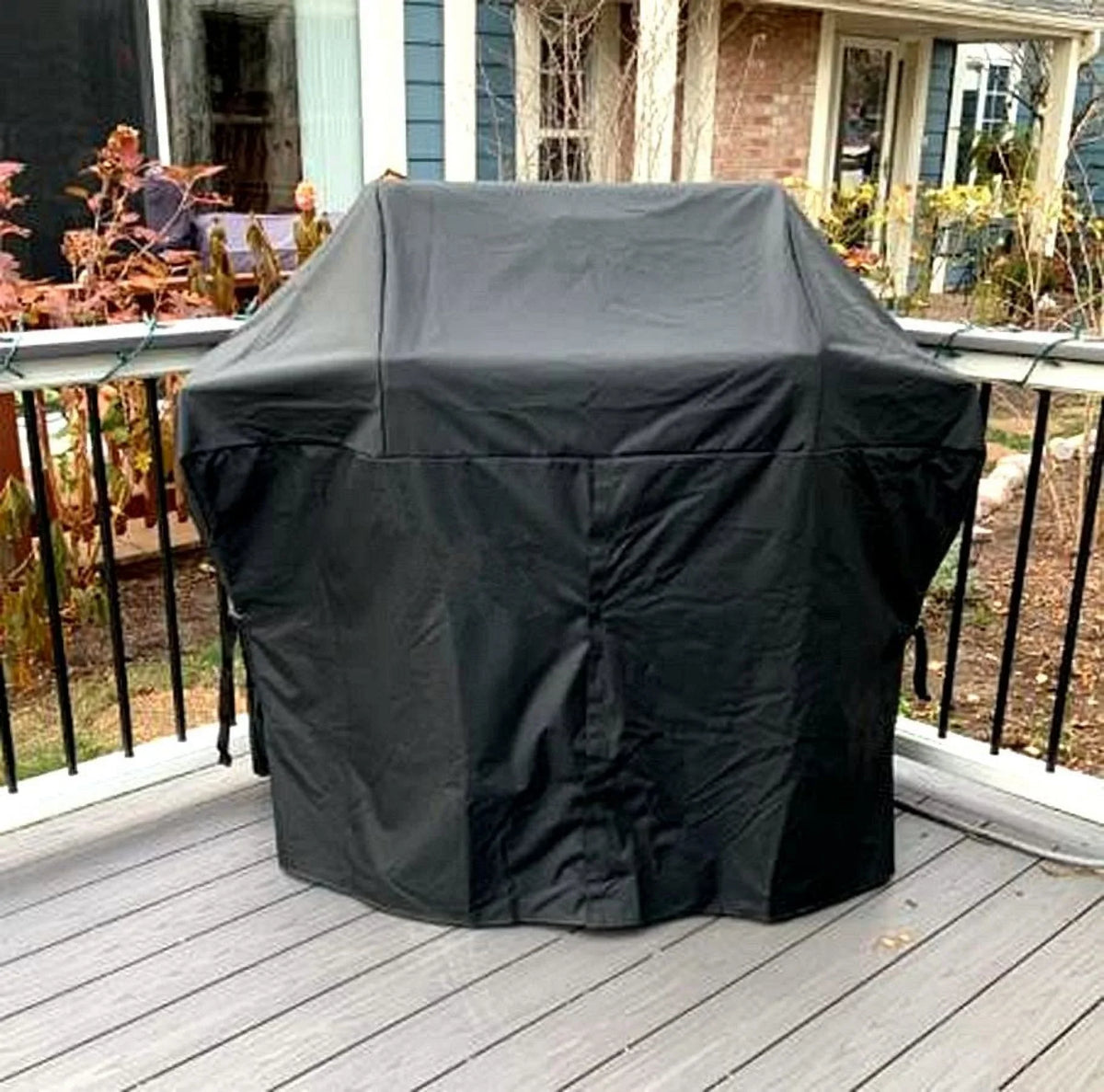 Heavy Duty Grill protector Fit for Napoleon 61427 Rogue 425 Series Grill protector,All atmospheric conditions Protection Waterproof protector Black