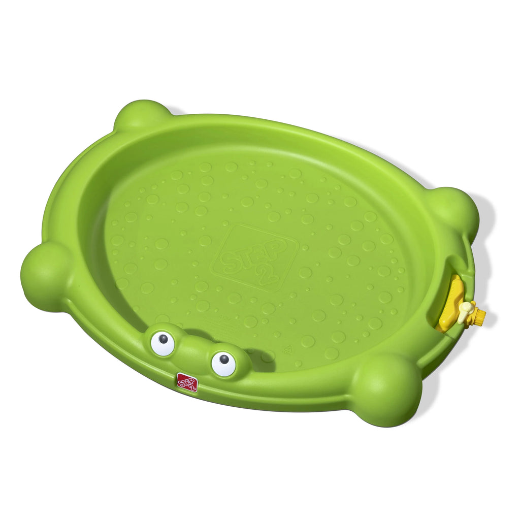Step2 Waterbug Splash Pad Green Plastic Outdoor aqua Playset for Toddlers
