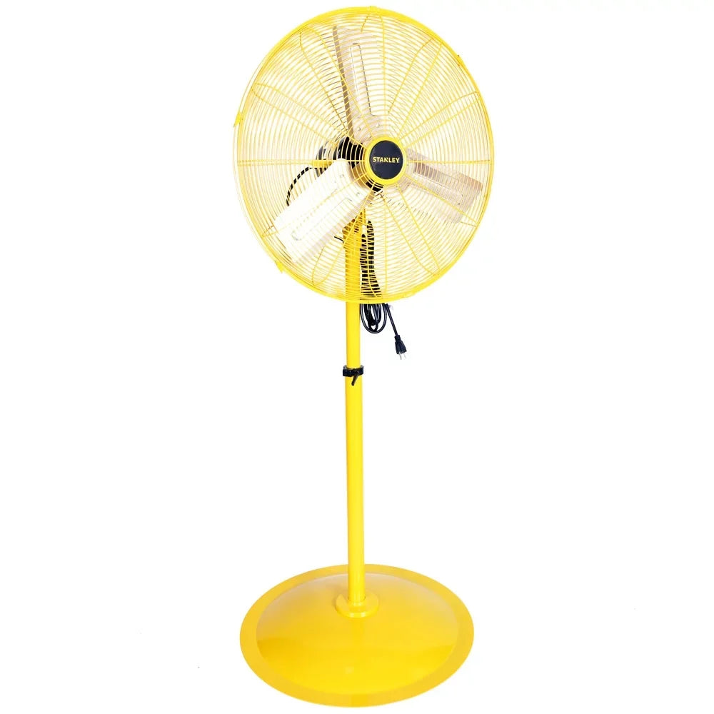 STANLEY High-Velocity Non-Oscillating Industrial Pedestal Fan, ST-24P