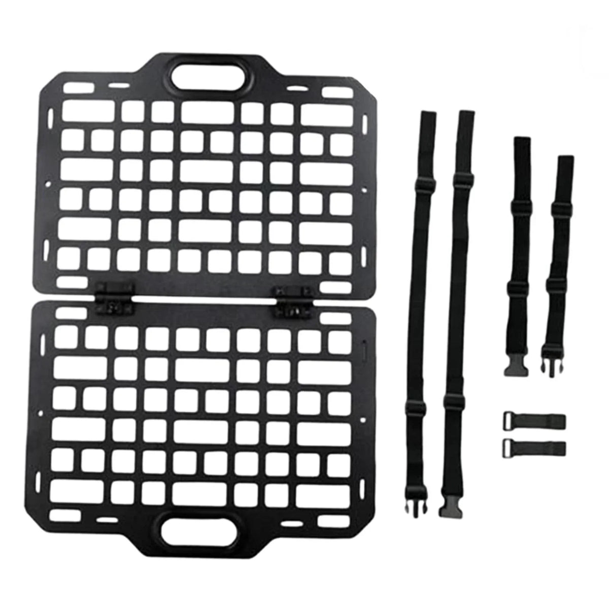 BAOSITY Auto Seat Back Organizer Modular Storage Molle Panel Car Seatback Hanging Plate Auto Seat Panel for Automotive Truck Parts