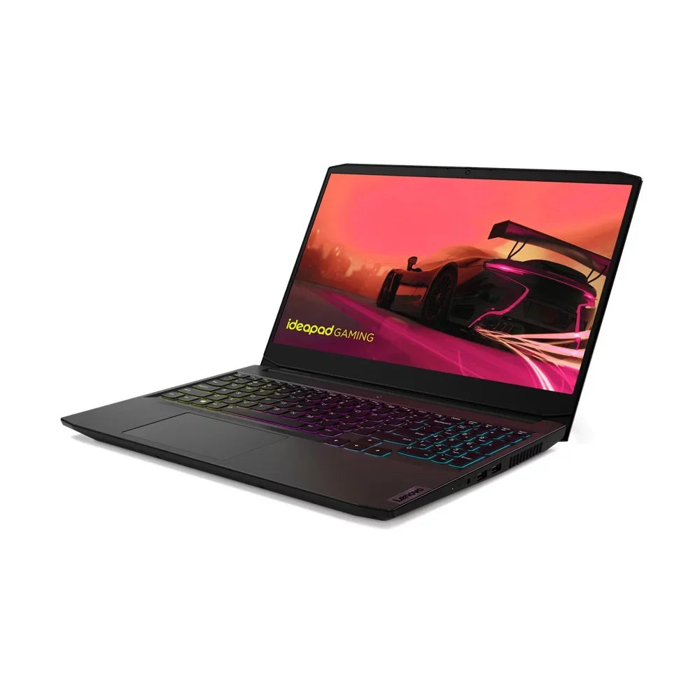 IdeaPad 3 Gaming Laptop, 15.6" 120Hz FHD Display, AMD Ryzen 7 5800H Upto 4.4GHz, 8GB RAM, 1TB NVMe SSD, NVIDIA GeForce RTX 3060, HDMI, Wi-Fi, Bluetooth, Windows 11 Home