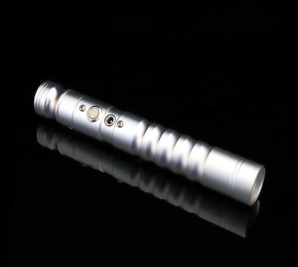 KBASE 7 Colors Change RGB  Lightsaber Toy with Metal Hilt Sound Fonts Gift for Kids