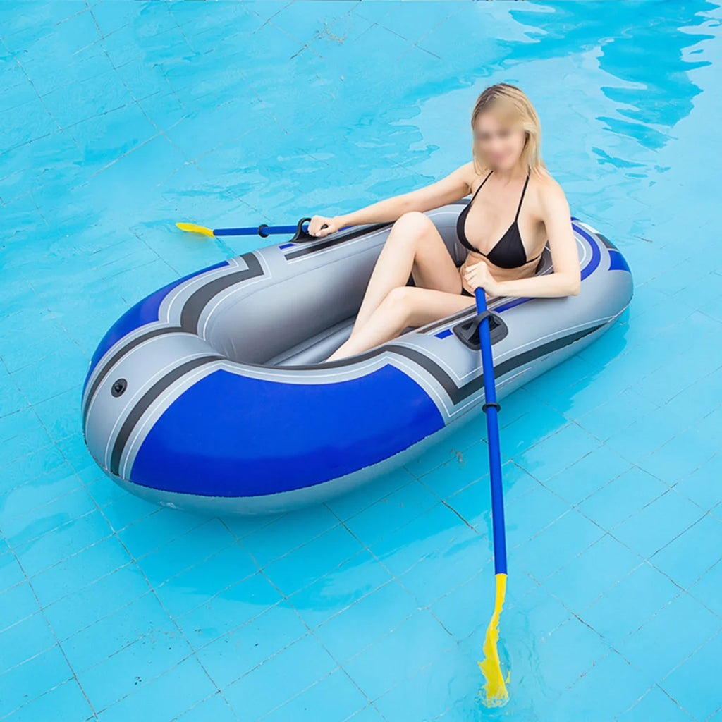 Aibecy Inflatable craft Series,thick Inflatable Kayak, Fishing craft Kayak,Single Person liquid Leisure Travel Fishing vessel 150cm(oars not included)