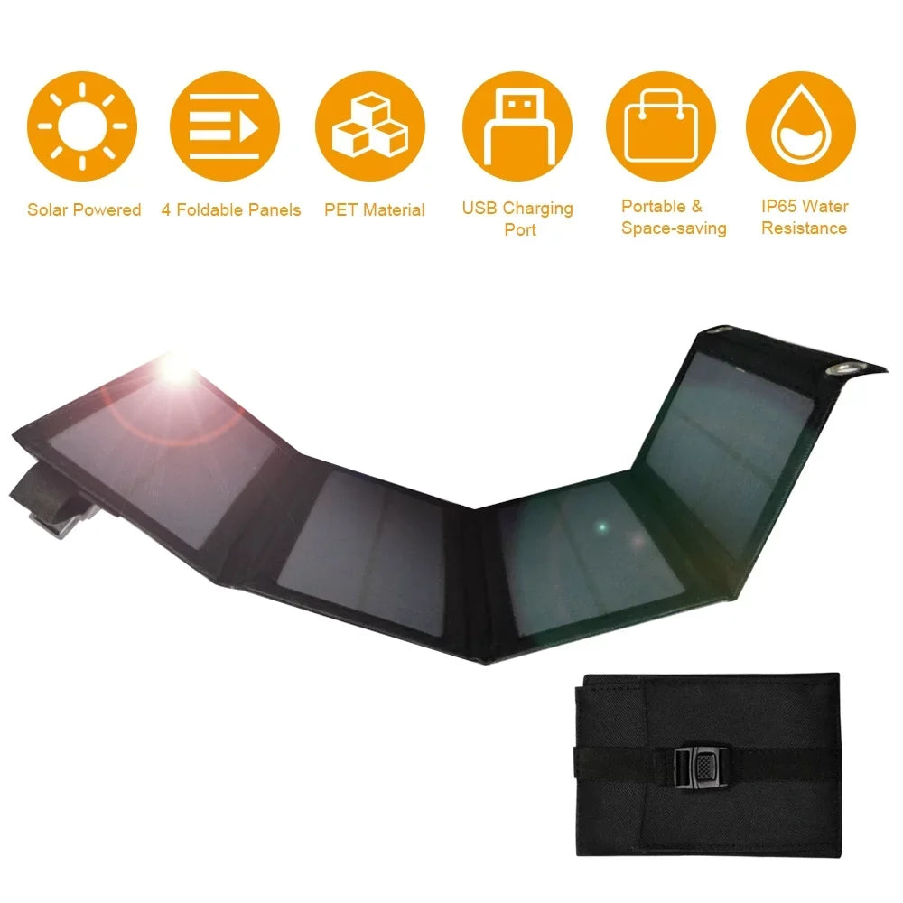 Spirastell Solar Panel,5v 20w Usb P-ower ank With Cell Bendable Ip65 moisture Resistance P-ower ank With 4 P-owered Cell Bendable With 4 Solar Ip65 liquid Resistance Bendable Ip65 aqua Outdoors Koeb