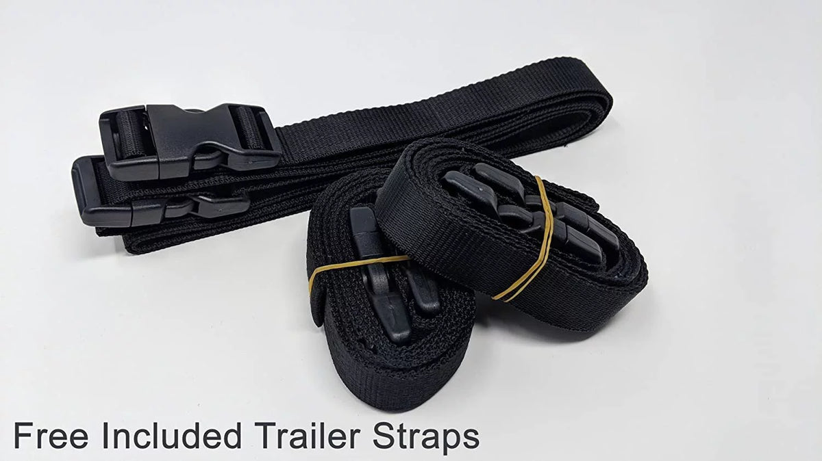 Custom Contour Fit Weatherproof Jet Ski wrap for Kawasaki 1100 STX DI 1997-1999 - Blue/Black Color - All elements - Trailerable - Protect from Rain & Sun! Includes Trailer Straps & Storage Bag