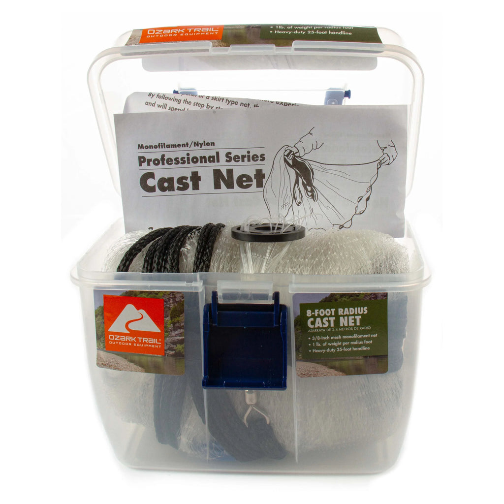 Ozark Trail 3/8-inch 8-Foot Radius Pro Series Cast Net
