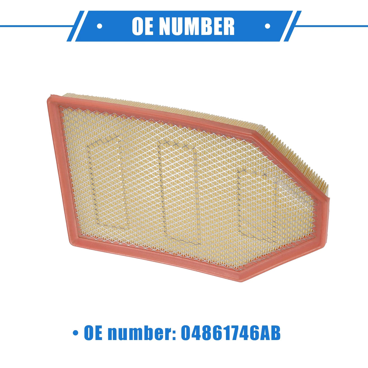 Car Engine Air Filter suitable for Dodge Challenger 2011-2023 for Chrysler 300 2011-2023 No.04861746AB