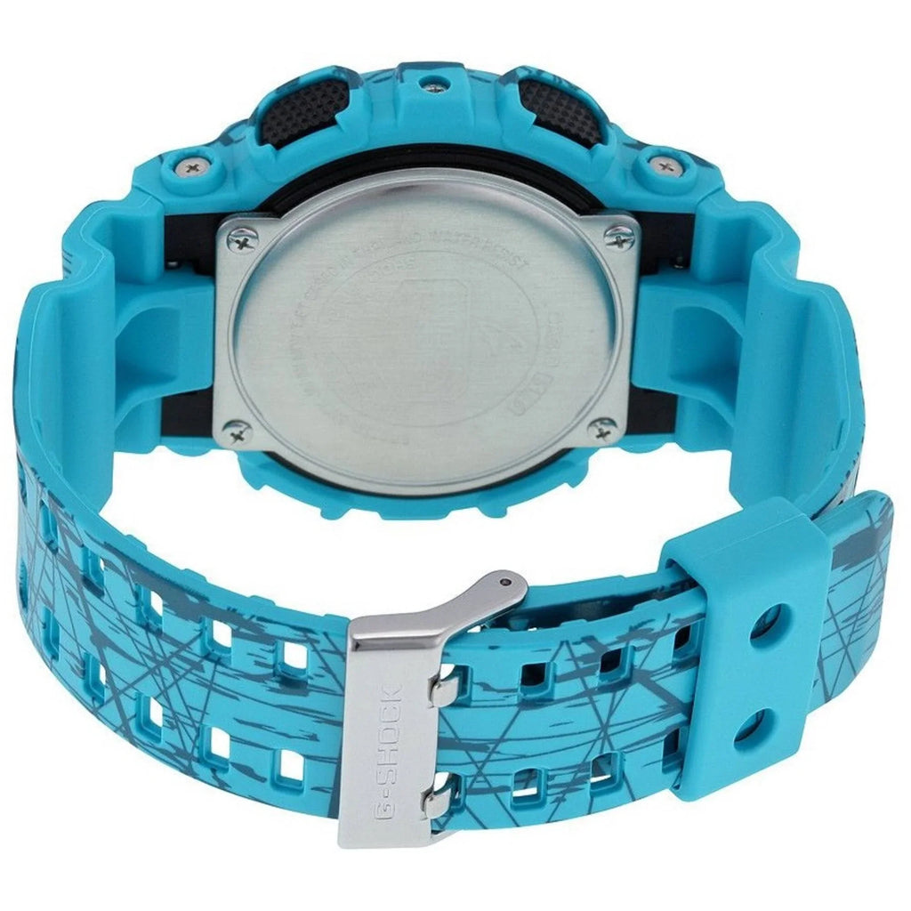 G-Shock GA-110 Slash Pattern Designer Watch - Turquoise / One Size