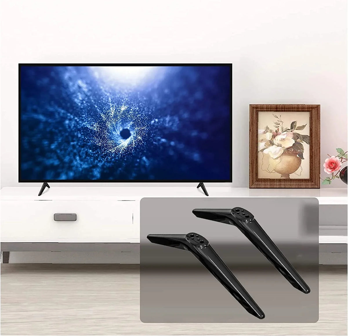 Base Stand for Onn Smart Tv - for 24" 40" 48" 50" 55" 58" 60" TV RC-ALIR RC439 100005396 100024699 100012586 100018971