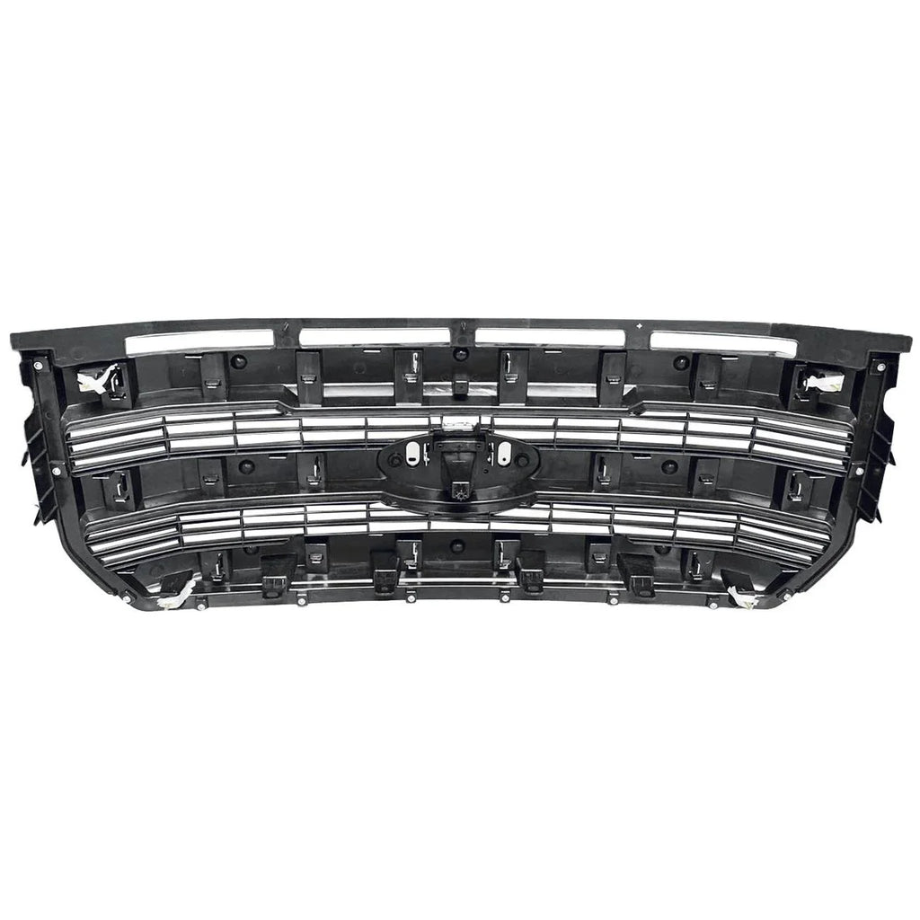 For 15-17 F-150 Front Bumper Radiator Grille Chrome W/o camera FL348200PBS