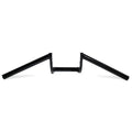 Krator Motorcycle Handlebar 1" Black Z-Bars Cruiser Bike suitable with Harley Davidson Police FLHP