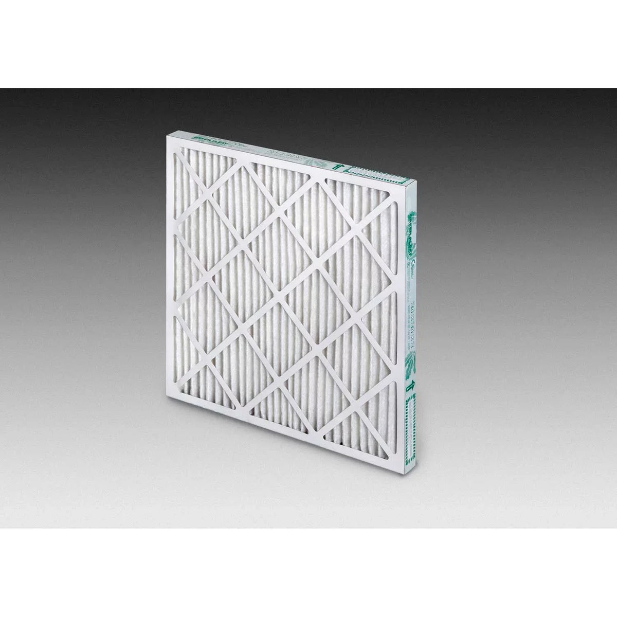 Global Industrial LEED Compliant Pleated Air Filter, MERV 13, 25"Wx16"Hx2"D, Lot of 12