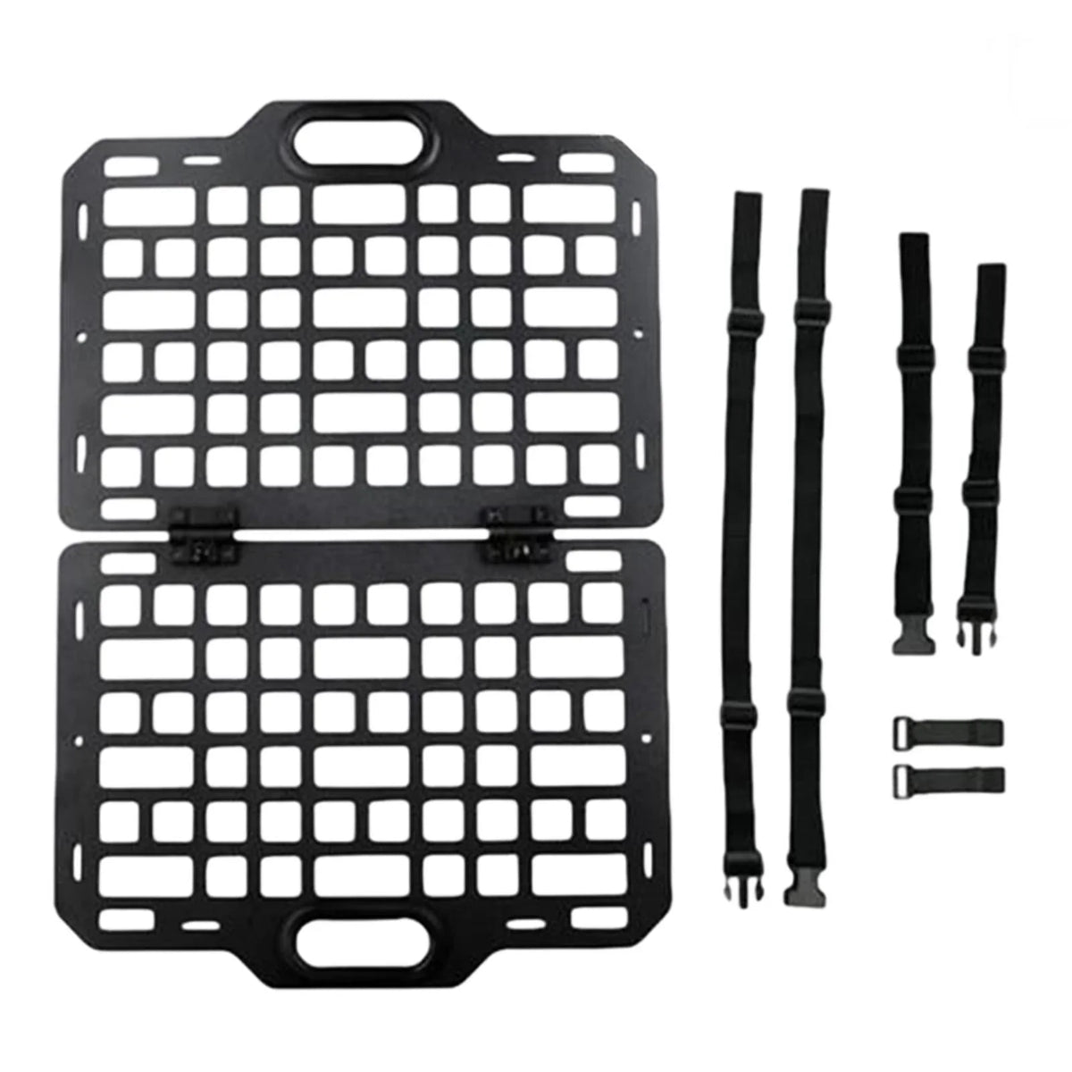 BAOSITY Auto Seat Back Organizer Modular Storage Molle Panel Car Seatback Hanging Plate Auto Seat Panel for Automotive Truck Parts