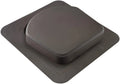 (Brown). in. SNOWVENTCO Lower Roof Intake Vent, 50 sq