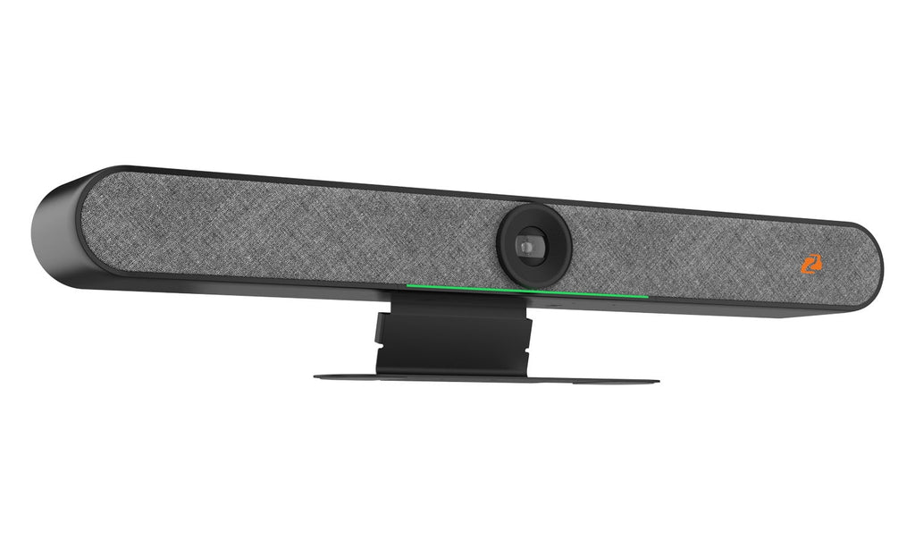 BZBGEAR Intelligent 4K UHD All-In-One Auto Tracking Video Bar with HDMI/USB-C and 20W Speakers/6-MEMS Microphones (Black)