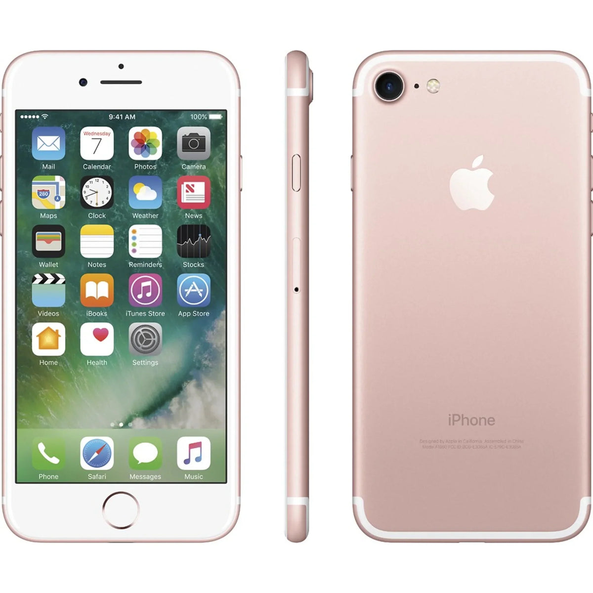 Restored  iPhone 7 32GB Unlocked GSM 4G LTE Quad-Core Smartphone with 12MP Camera - Rose Gold (Refurbished)