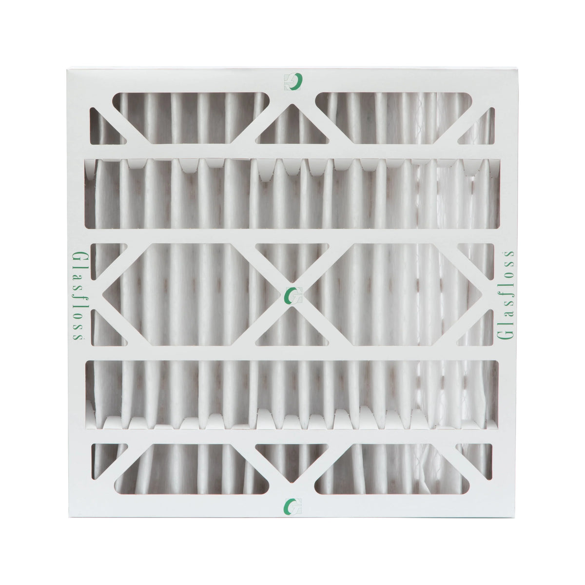 Exact Size: 19-1/2 x 19-1/2 x 3-3/4. Box of 4. Glasfloss ZL 20x20x4 MERV 10 Pleated AC Furnace Air Filters