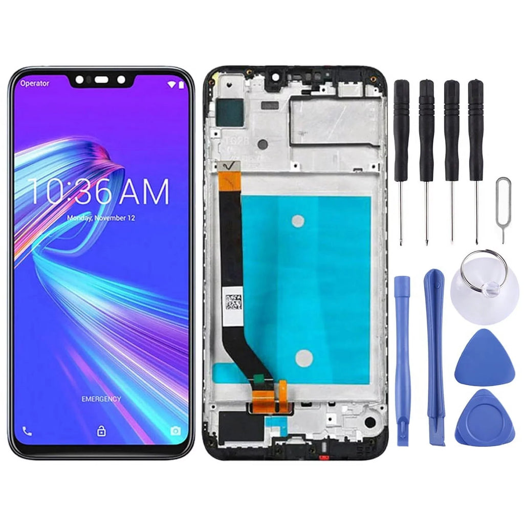 Cellphone Repair Parts  OEM LCD Screen for  Zenfone Max M2 ZB633KL / ZB632KL X01AD Digitizer Full Assembly with Frame