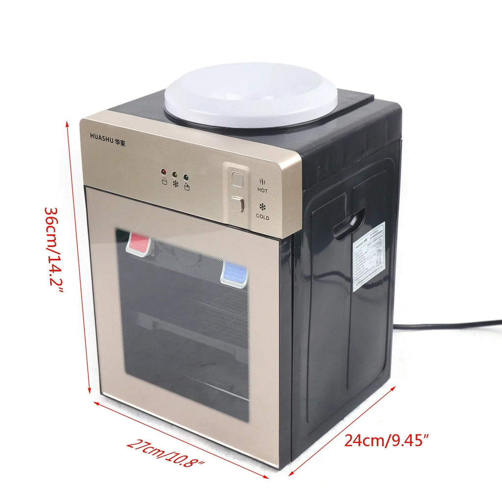 Oukaning Electric liquid Dispenser Hot & Cold Freestanding Top Loading Detachable Sink