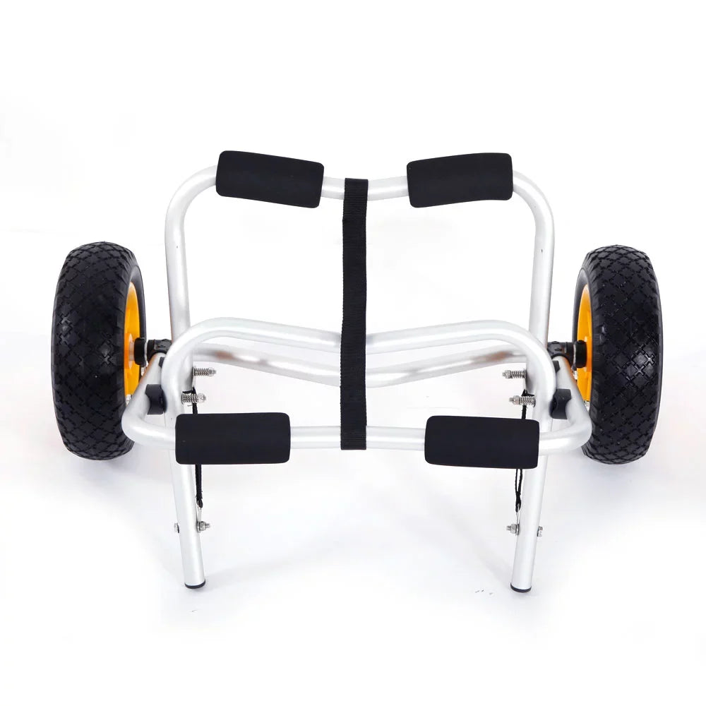 Ktaxon Aluminum Alloy Canoeing Trailer Cart Kayak Dolly craft Canoe Trolley with Wheels