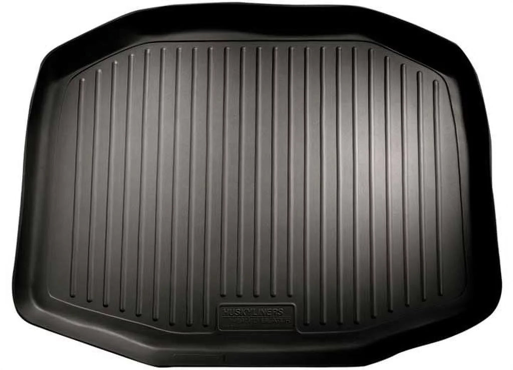 Husky by RealTruck Weatherbeater Series Cargo Liner Behind 3rd Seat Black appropriate with 11-19  Explorer; behind and under upright 3rd Seat