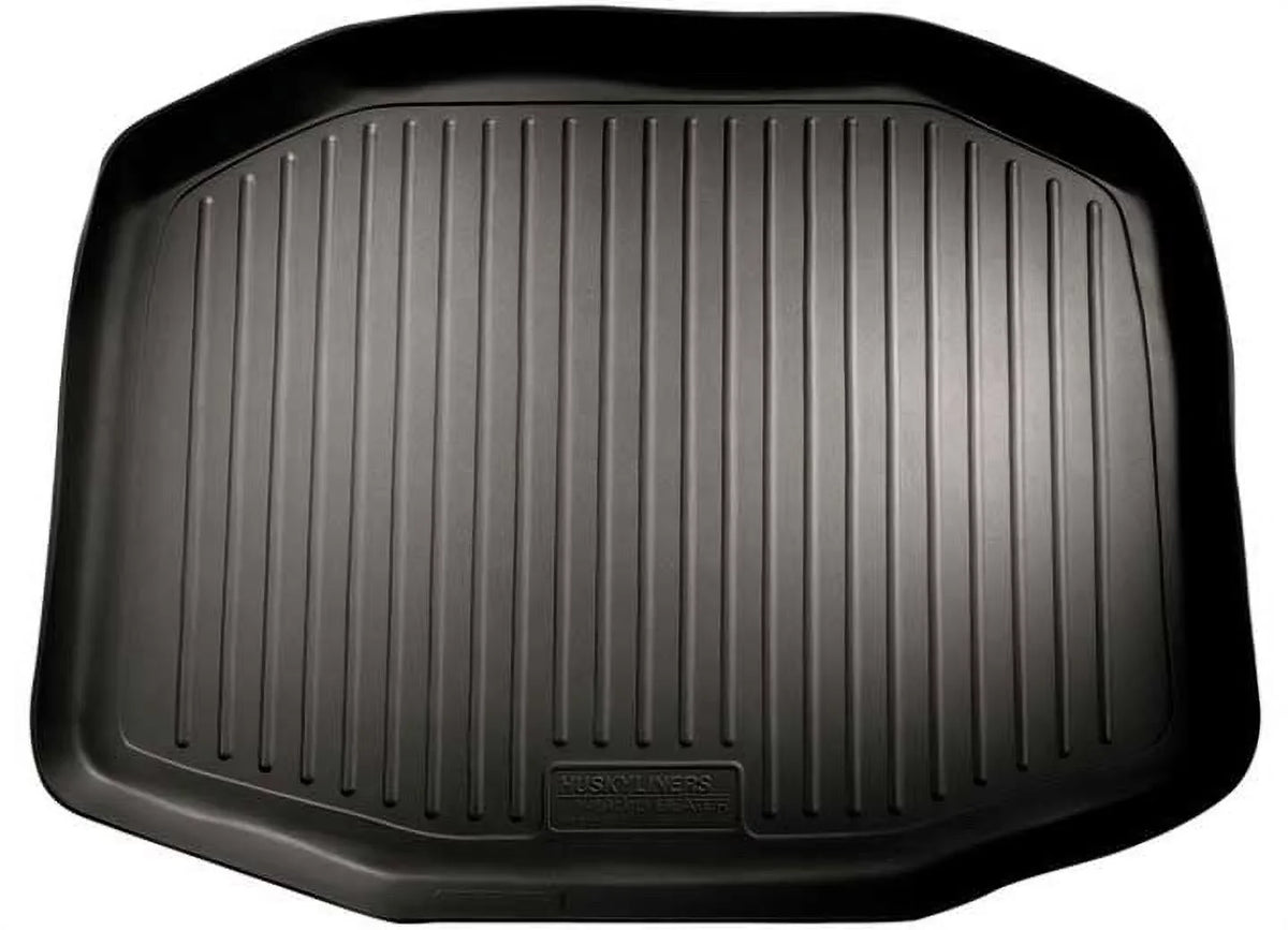 Husky by RealTruck Weatherbeater Series Cargo Liner Behind 3rd Seat Black appropriate with 11-19  Explorer; behind and under upright 3rd Seat