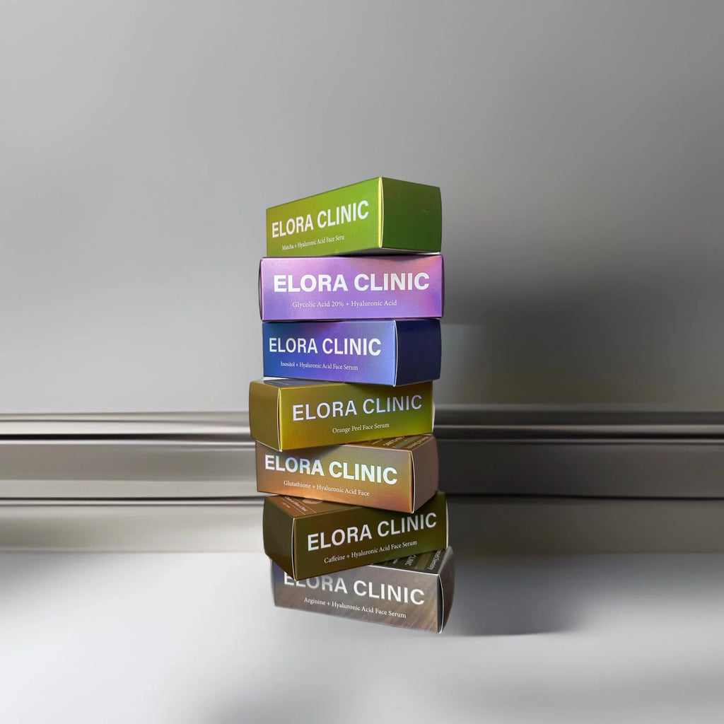 Elora Clinic Red Light Therapy Serum - Green Tea Serum Green Tea Serum for LED Therapy - Potent Antioxidant & Rejuvenating