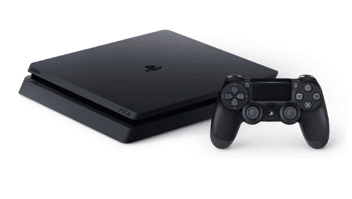 PlayStation 4, 500GB Slim System, Black (International Region free)