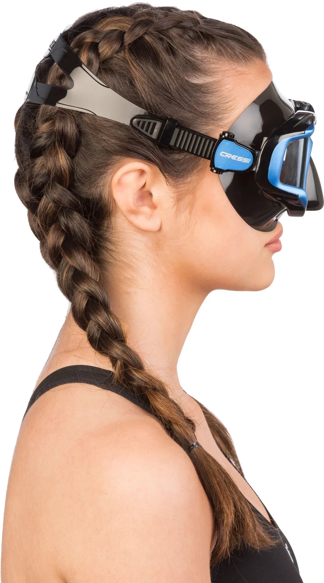 Cressi Liberty Quattro SPE (clear-blue/silver) (Clear/Sapphire/Silver, Liberty Quattro)