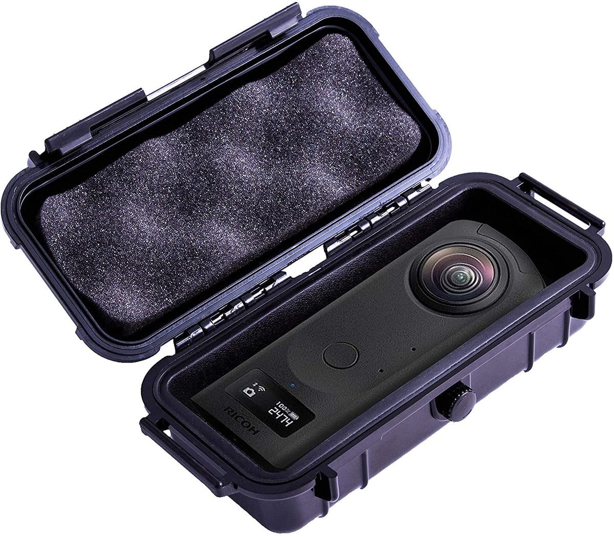 7 inch Waterproof 360 Action Camera Case matching with Ricoh Theta Z1 360 Degree Camera, Case Only