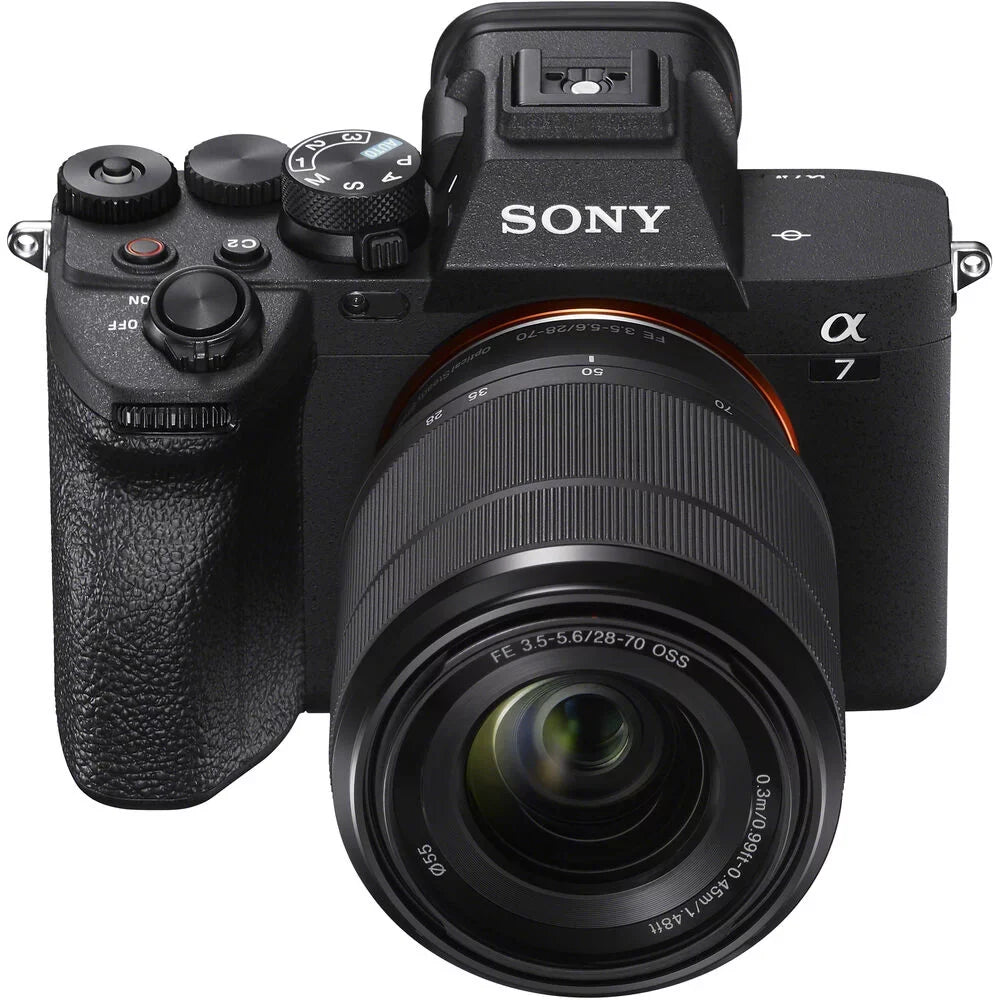 a7 IV Mirrorless Camera with 28-70mm Lens + 4K Monitor + More