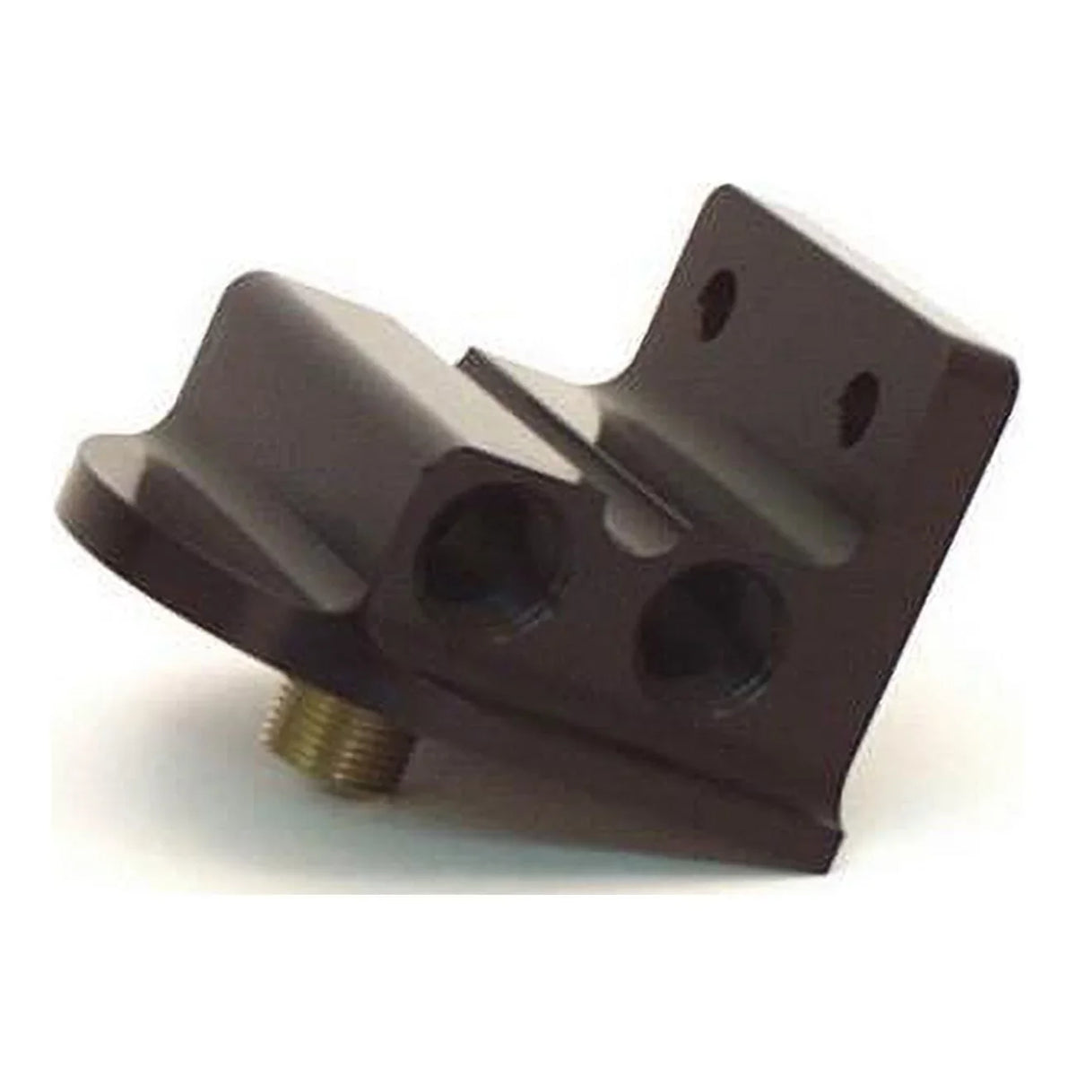 22-620 Billet Aluminum Remote Oil Filter Mount - Accepts Chevy Type Spin-On Filters