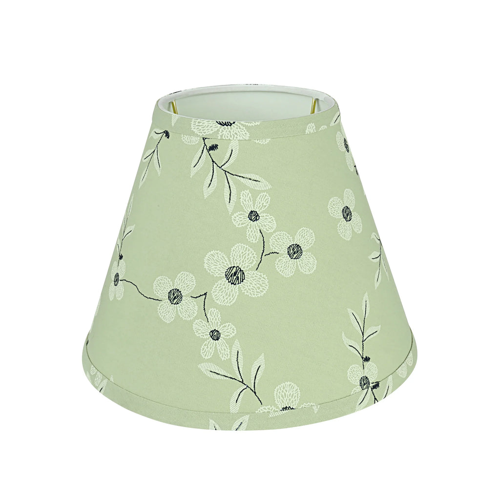 Aspen Creative 59103 Transitional Hardback Empire Shape UNO Construction Lamp Shade in Light Green, 10" Wide (5" x 10" x 8")