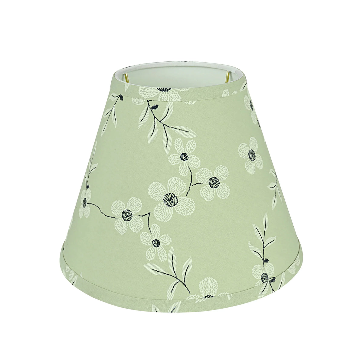Aspen Creative 59103 Transitional Hardback Empire Shape UNO Construction Lamp Shade in Light Green, 10" Wide (5" x 10" x 8")