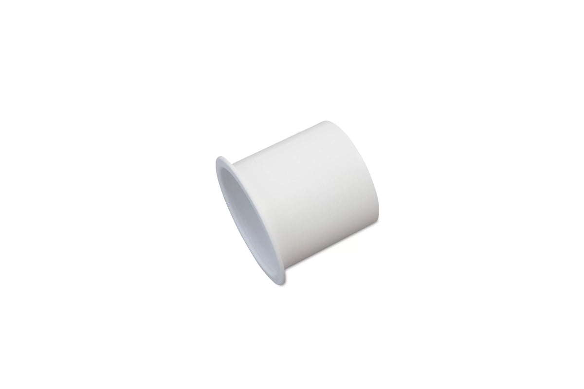 12 Cup Holder Plastic Pocket Recessed Drop In Insert Universal for craft RV Car Truck Sofa Game Table Marine Pontoon Motorhome Camper White