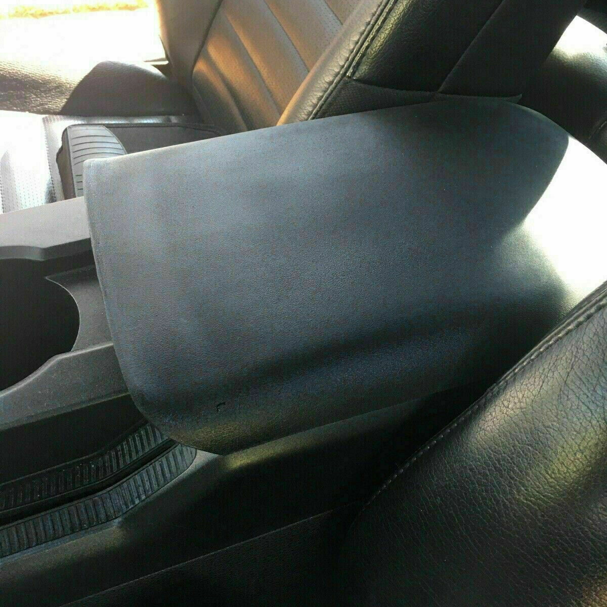 For  2005-2009 Mustang Black Center Console Armrest Lid wrap 5R3Z6306024AAC