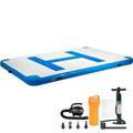 Inflatable Dock Platform Inflatable Floating Dock with Electric Air Pump. Vevor  10 x 6.5 ft