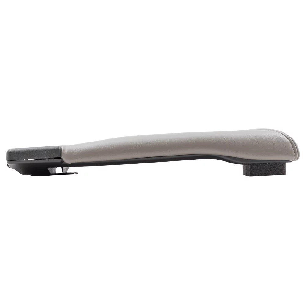 Brock Replacement Gray Center Console Lid Repair Kit matching with 2001-2006 Silverado Sierra Pickup Truck Tahoe Yukon & XL 19127365