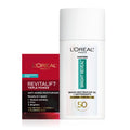 L,Oreal Paris Bright Reveal Broad Spectrum Daily Spf 50 Uv Lotion, 1.7 Fl Oz + Moisturizer Sample.