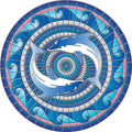 Swimming Dolphins Poolsaic 59 inches 67B00-00049